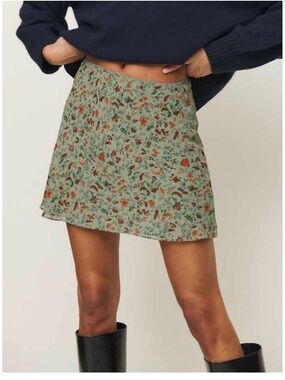 Reformation Brandy Mini Skirt